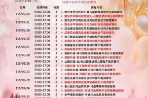 2026 流行凝膠美甲沙龍應用班第 01 期